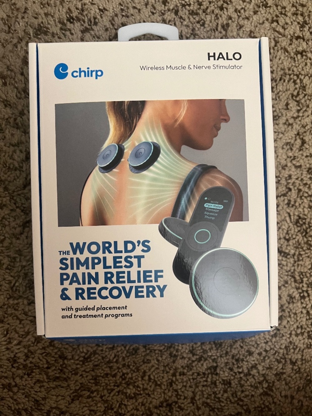 Chirp Halo muscle relaxer new